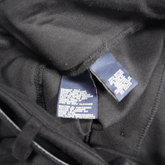 Anne Klein black midi length skirt with belt made in USA sz PM - Picture 6 of 6